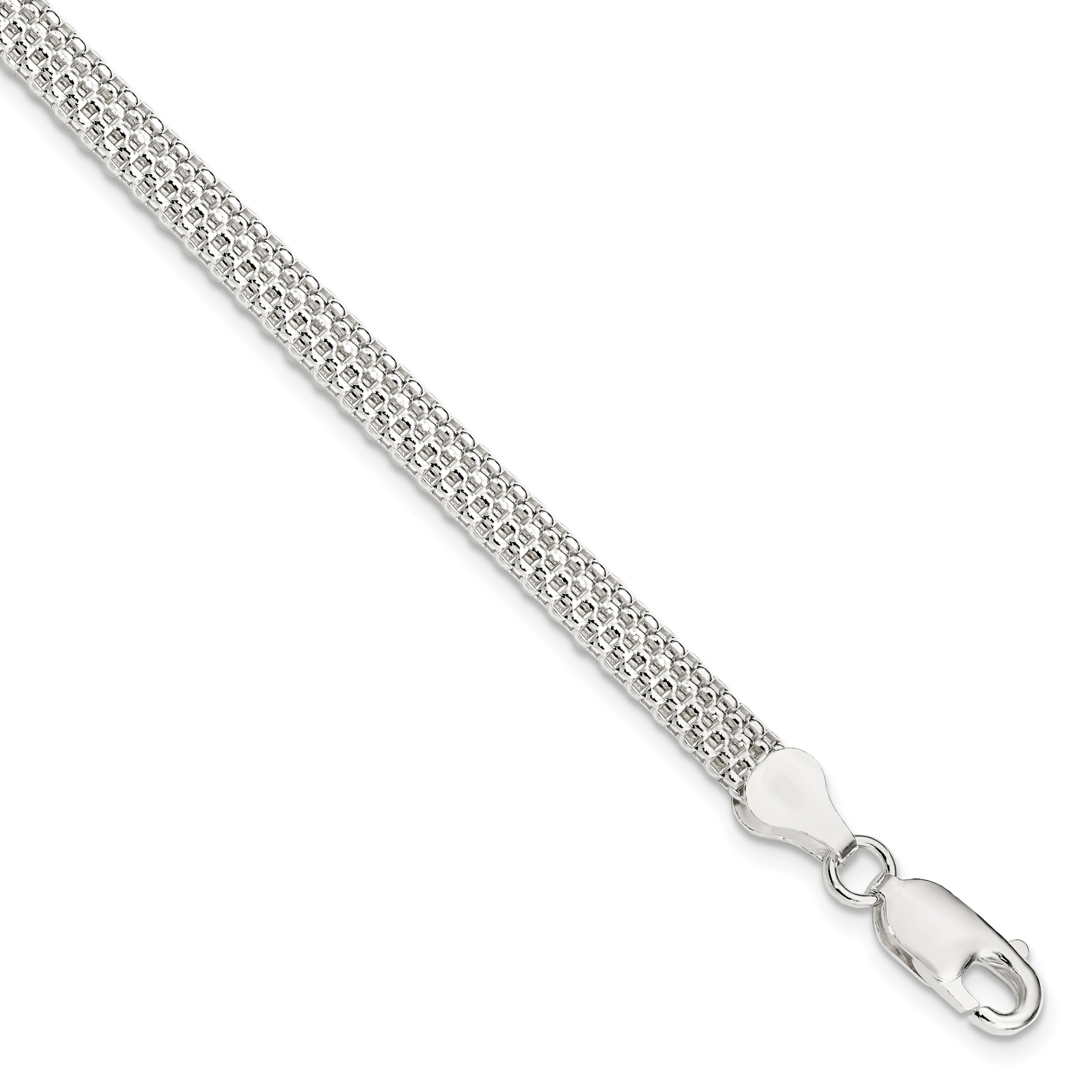 Sterling Silver 5mm Mesh Bracelet Main image
