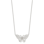 Sterling Silver Butterfly Necklace