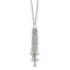 Sterling Silver Dangle Bead Necklace