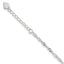 Sterling Silver 3mm Singapore Chain 10 inch Plus 1 inch Extender - Total 11 inch Anklet