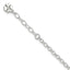 Sterling Silver Clover Dangle 10 inch Plus 1 inch Extender - Total 11 inch Anklet