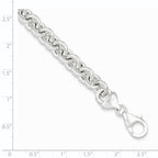 Sterling Silver Polished Fancy Link Bracelet