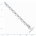 Sterling Silver Toggle Link Bracelet