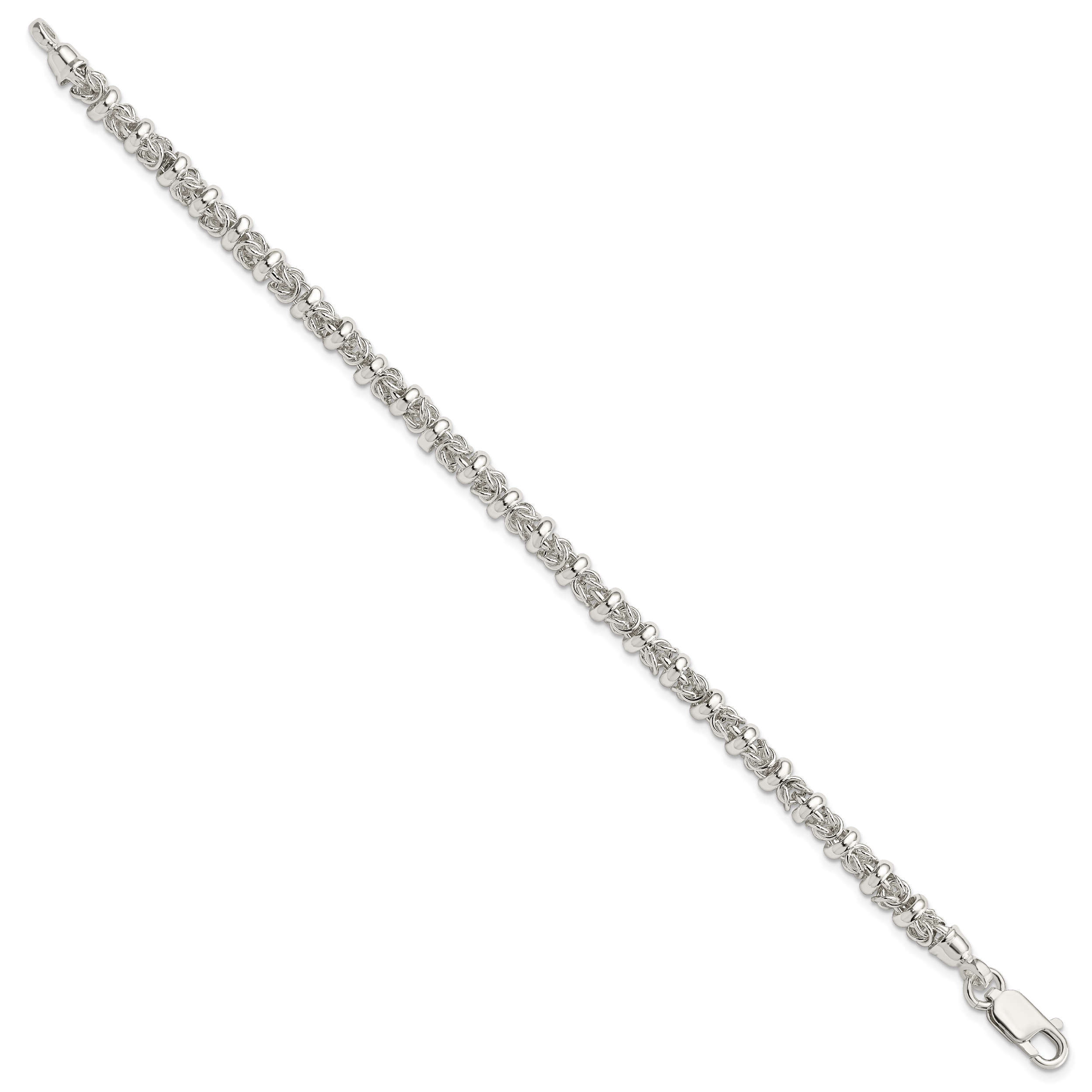 Sterling Silver Polished Bracelet Secondary image