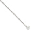 Sterling Silver with 1in Ext Fancy Bracelet