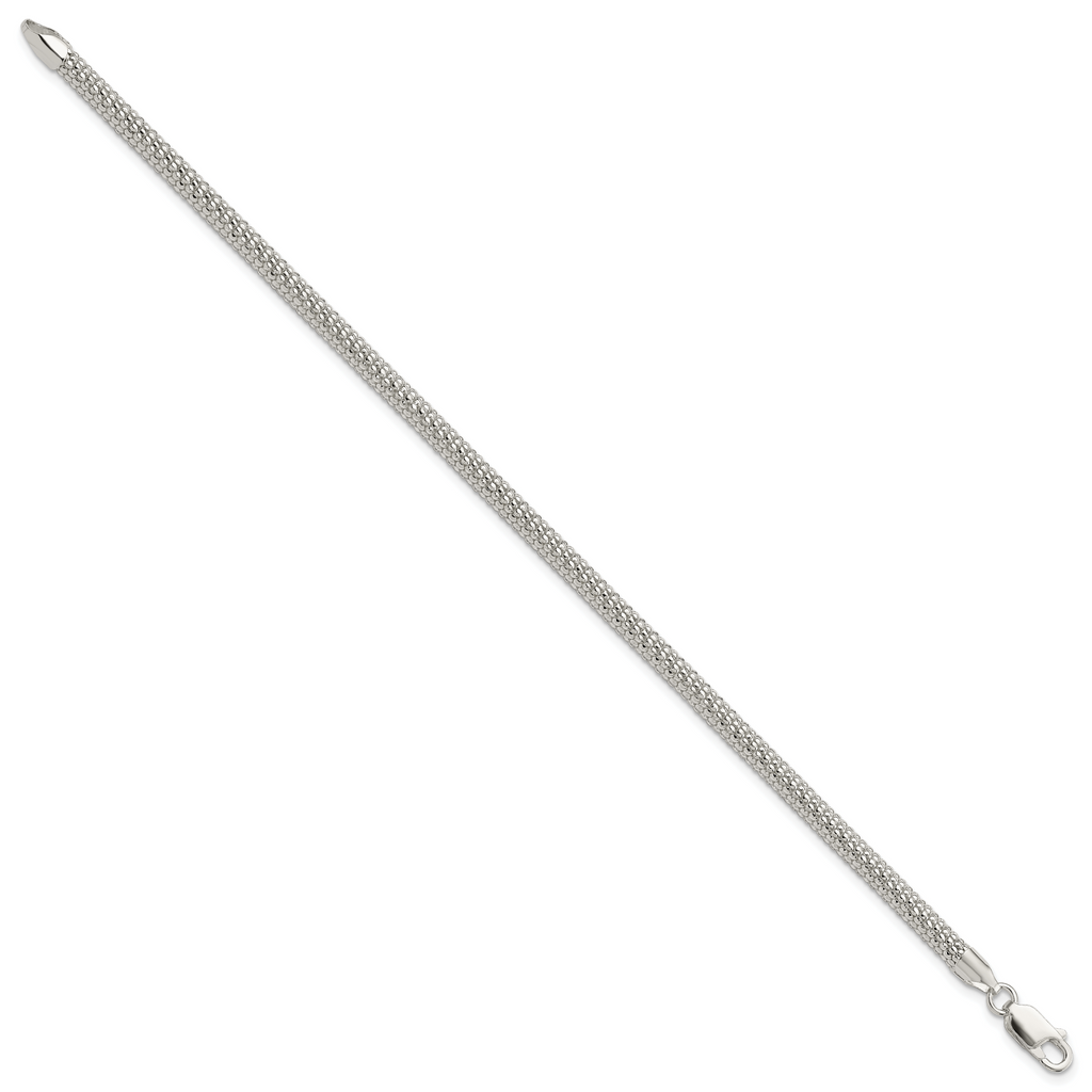 Sterling Silver Fancy 3.50mm Bracelet