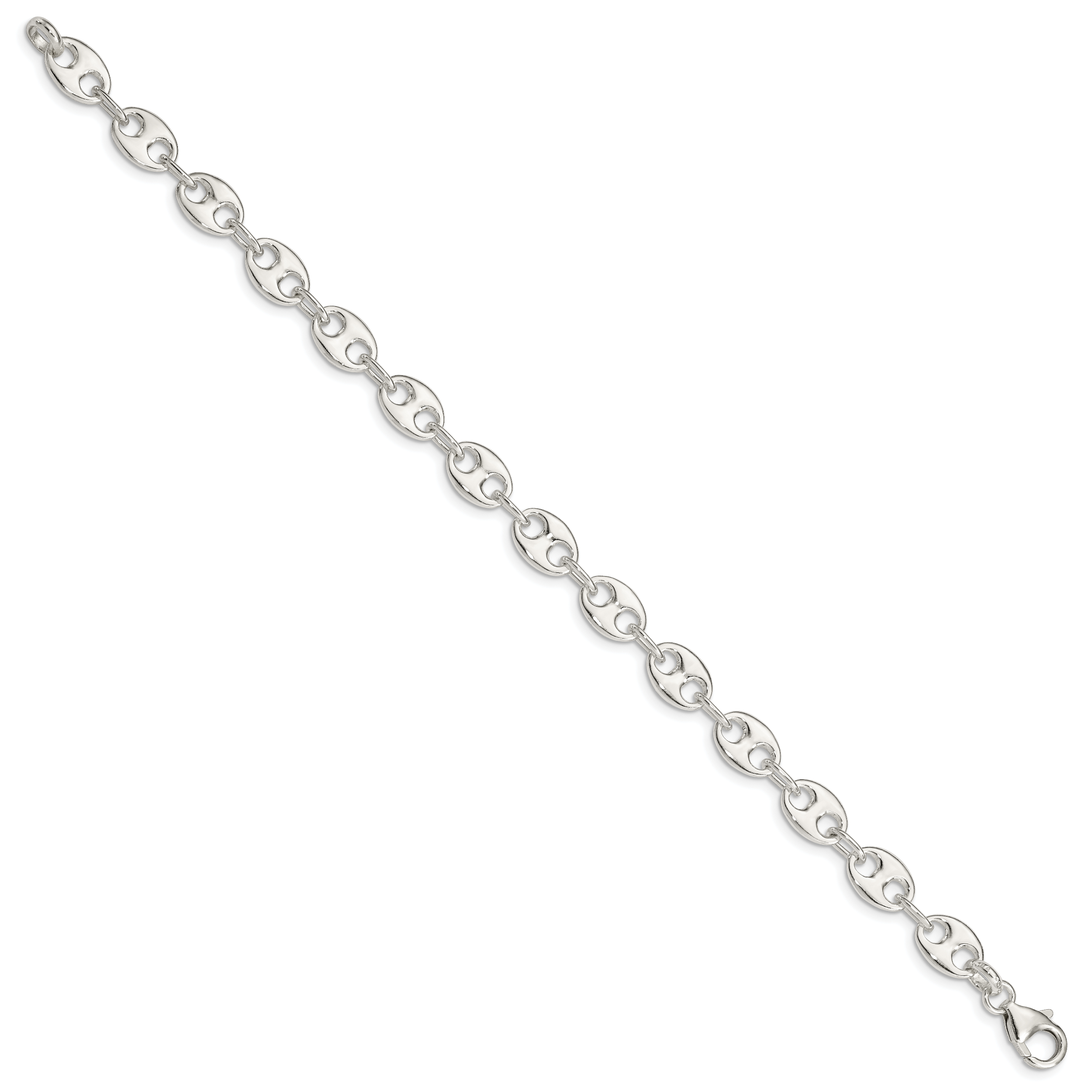Sterling Silver Polished Bracelet Secondary image