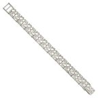 Sterling Silver 15mm Nugget Bracelet