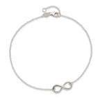 Sterling Silver Infinity Plus Extender - Total Anklet