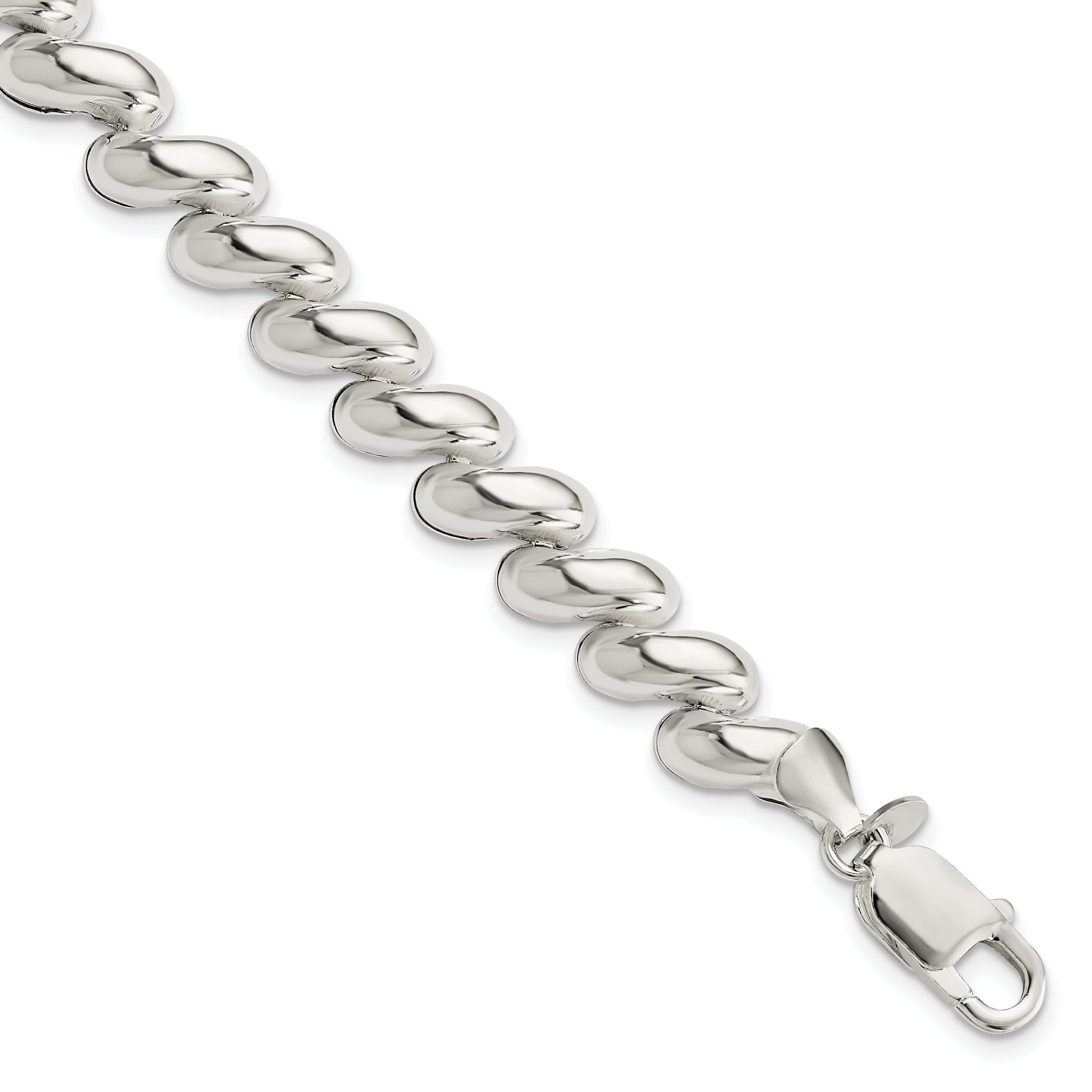 Sterling Silver Fancy Polished San Marco Bracelet Main image