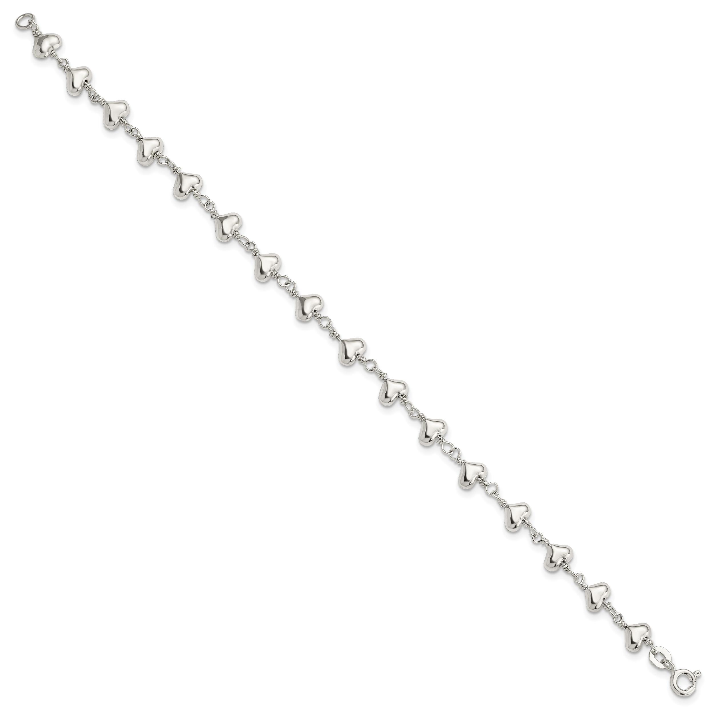 Women's Sterling Silver Chain Bracelet