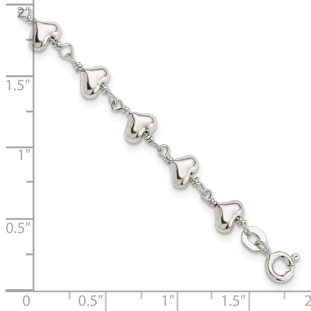 Women's Sterling Silver Chain Bracelet