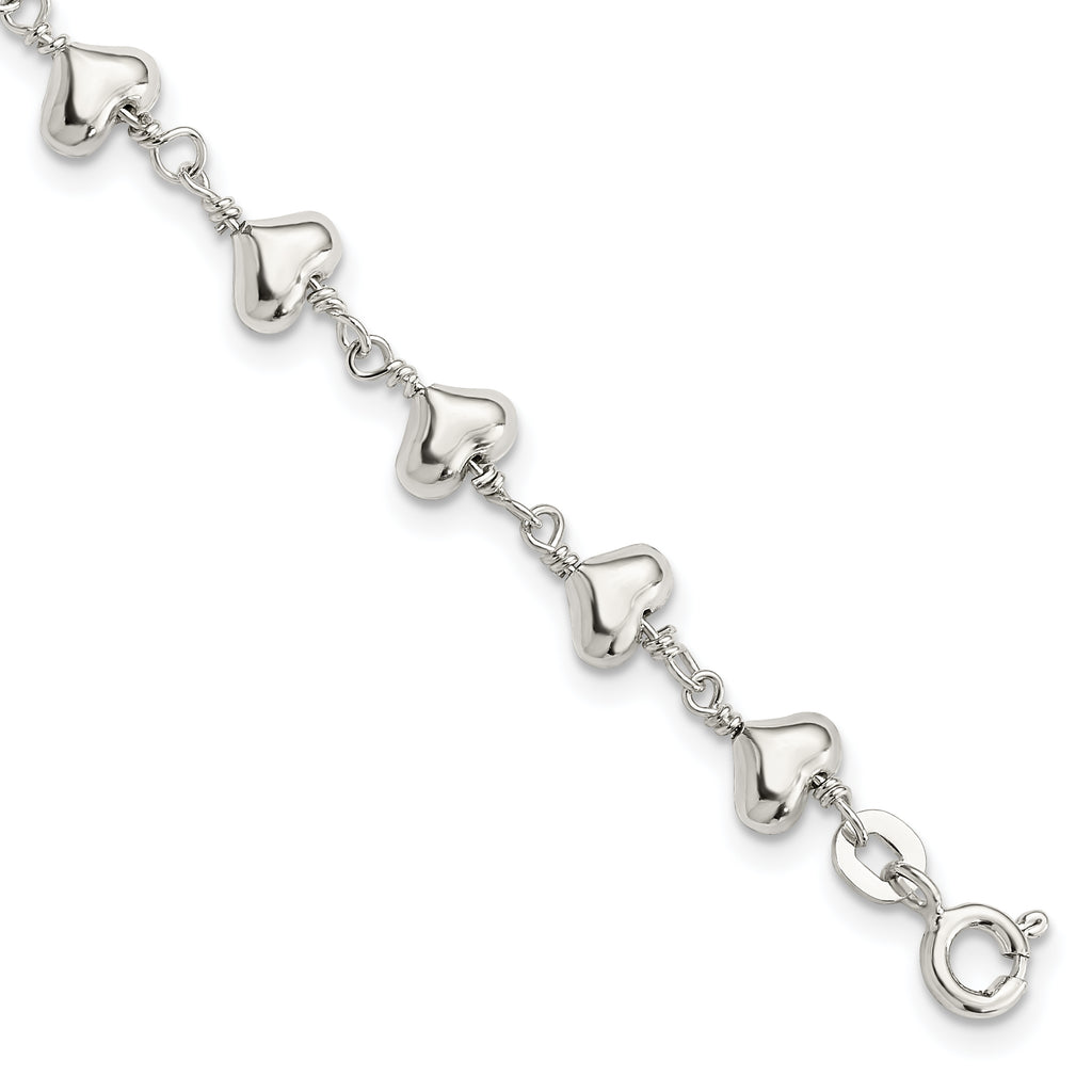 Women's Sterling Silver Chain Bracelet