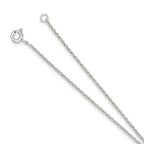 Sterling Silver Rhodium-plated Polished Cross Attached Ring/Bracelet