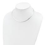 Sterling Silver 3.25mm With 2in. Ext Cubetto Chain
