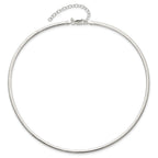 Sterling Silver 3.25mm With 2in. Ext Cubetto Chain