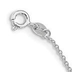 Sterling Silver Rhodium-plated 5-5.5mm White Semi-Round Freshwater Cultured Pearl 5-Station Children's 12 inch Necklace