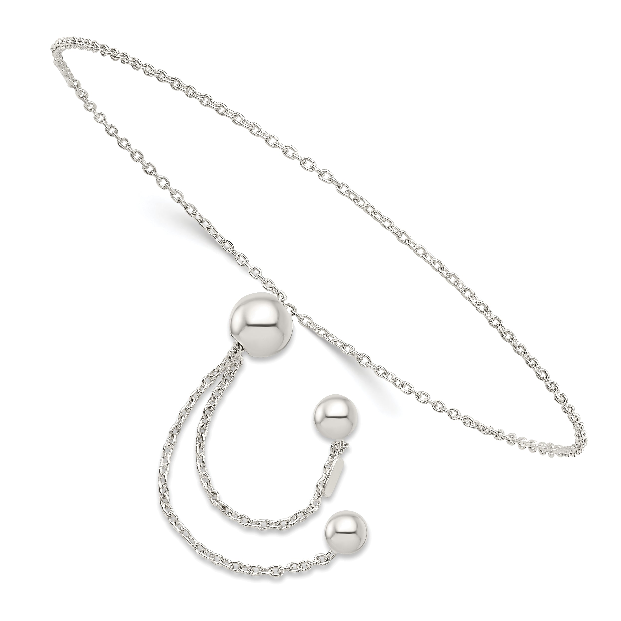 Sterling Silver Adjustable Bracelet Main image