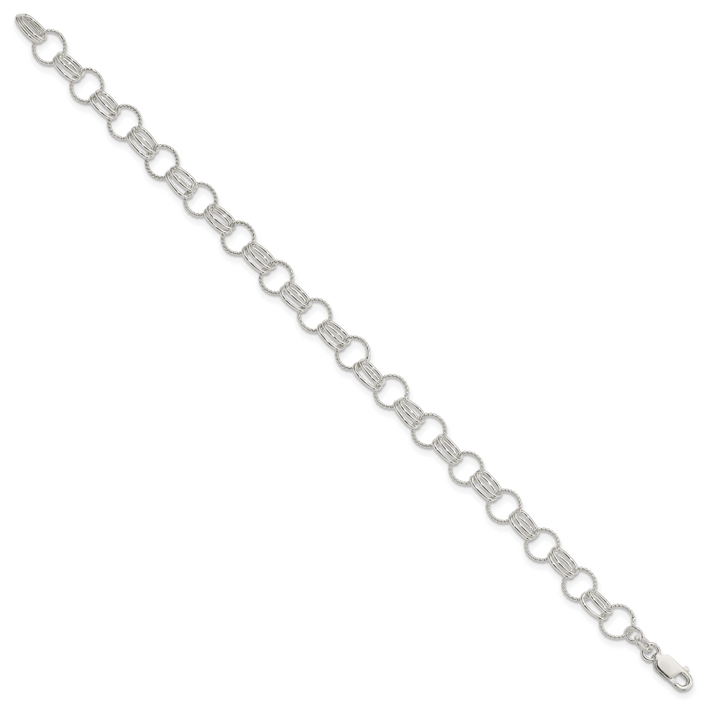 Sterling Silver Link Bracelet