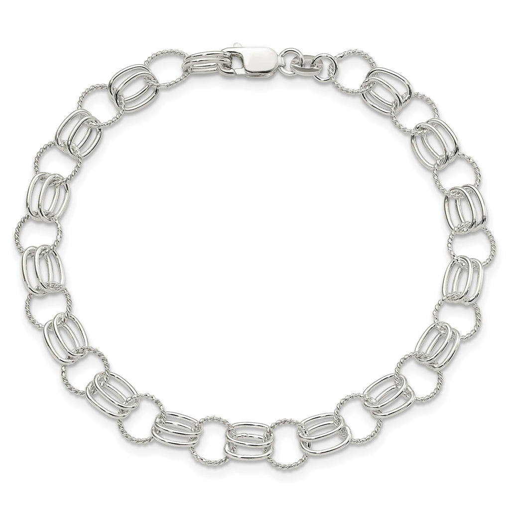 Sterling Silver Link Bracelet