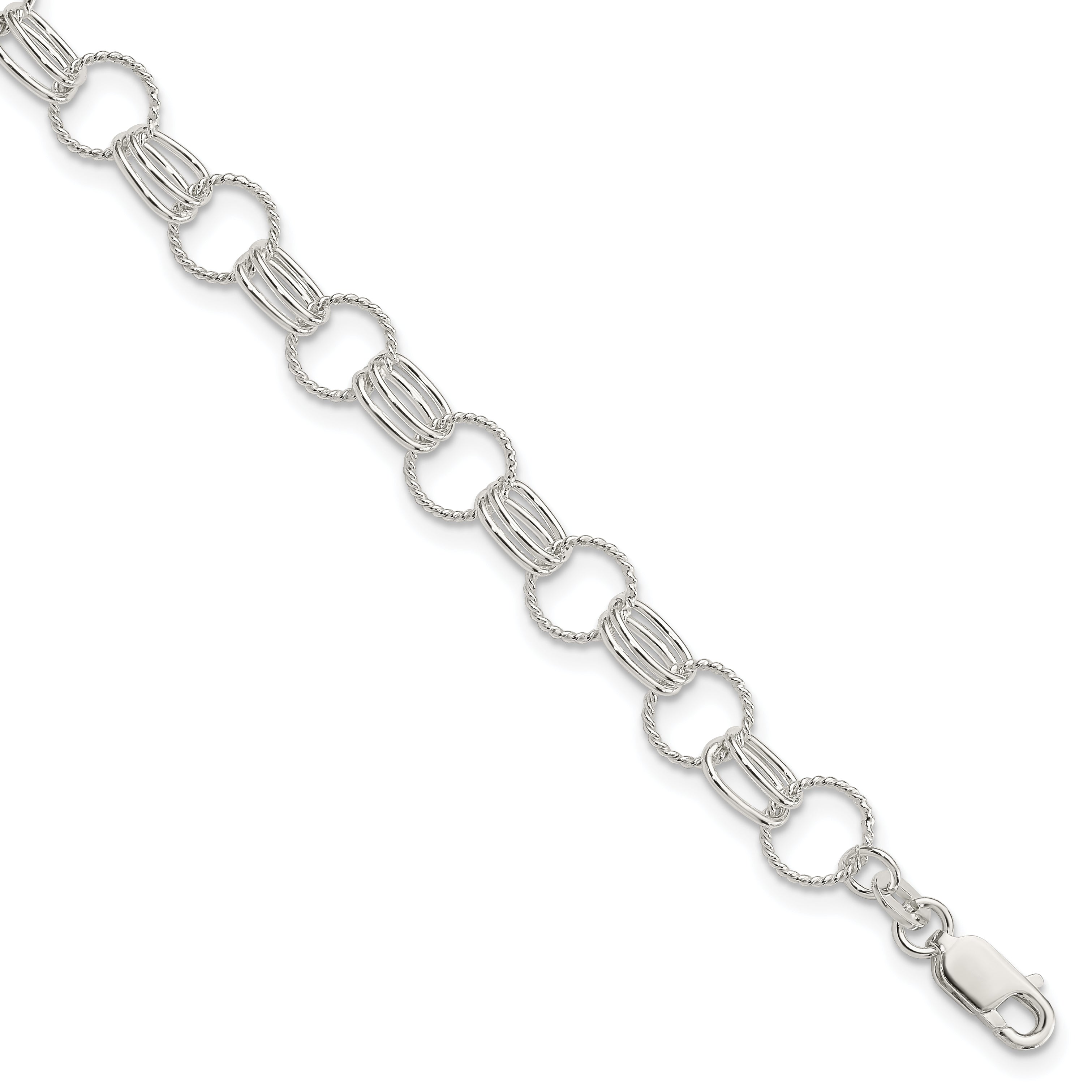 Sterling Silver Link Bracelet Main image