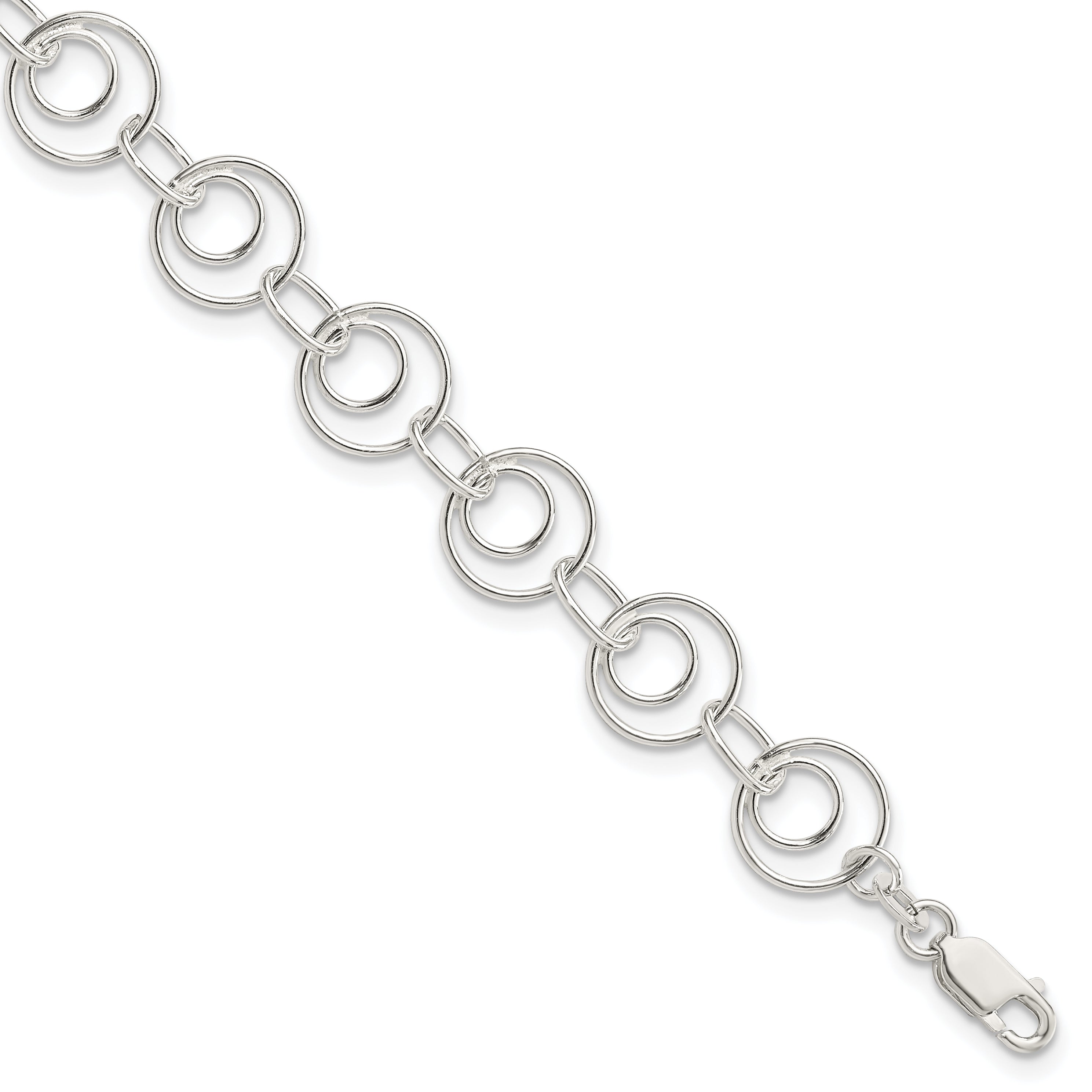 Sterling Silver Link Bracelet Main image