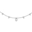 Sterling Silver RH-plated CZ Miraculous Medal With 1.5in ext. Necklace