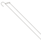 Sterling Silver Polished Adjustable Necklace