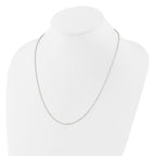 Sterling Silver Polished Adjustable Necklace