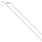 Sterling Silver Polished Adjustable Necklace