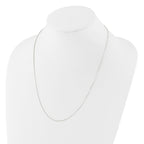 Sterling Silver Polished Adjustable Necklace