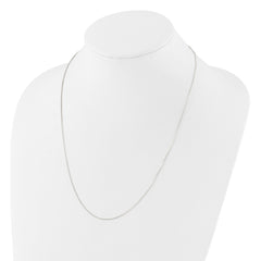 Sterling Silver Polished Adjustable Necklace