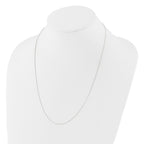 Sterling Silver Polished Adjustable Necklace