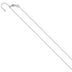 Sterling Silver Polished Adjustable Necklace