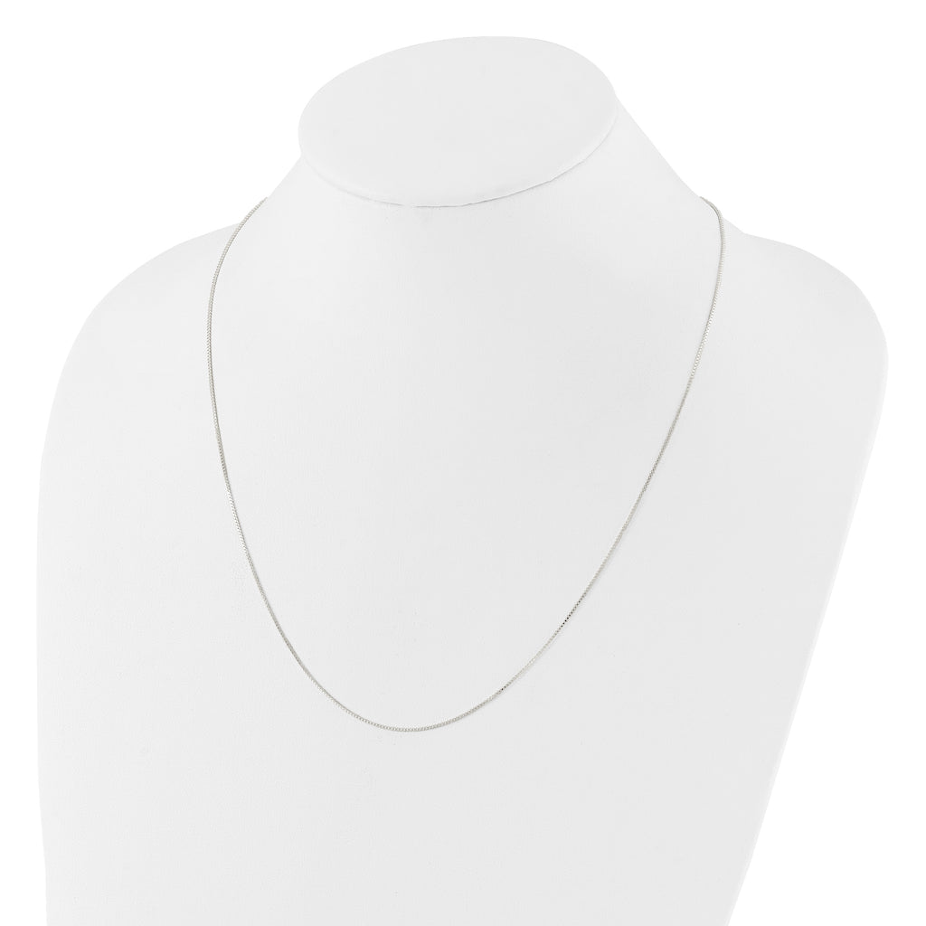 Sterling Silver Polished Adjustable Necklace