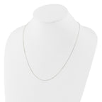 Sterling Silver Polished Adjustable Necklace