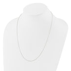 Sterling Silver Polished Adjustable Necklace