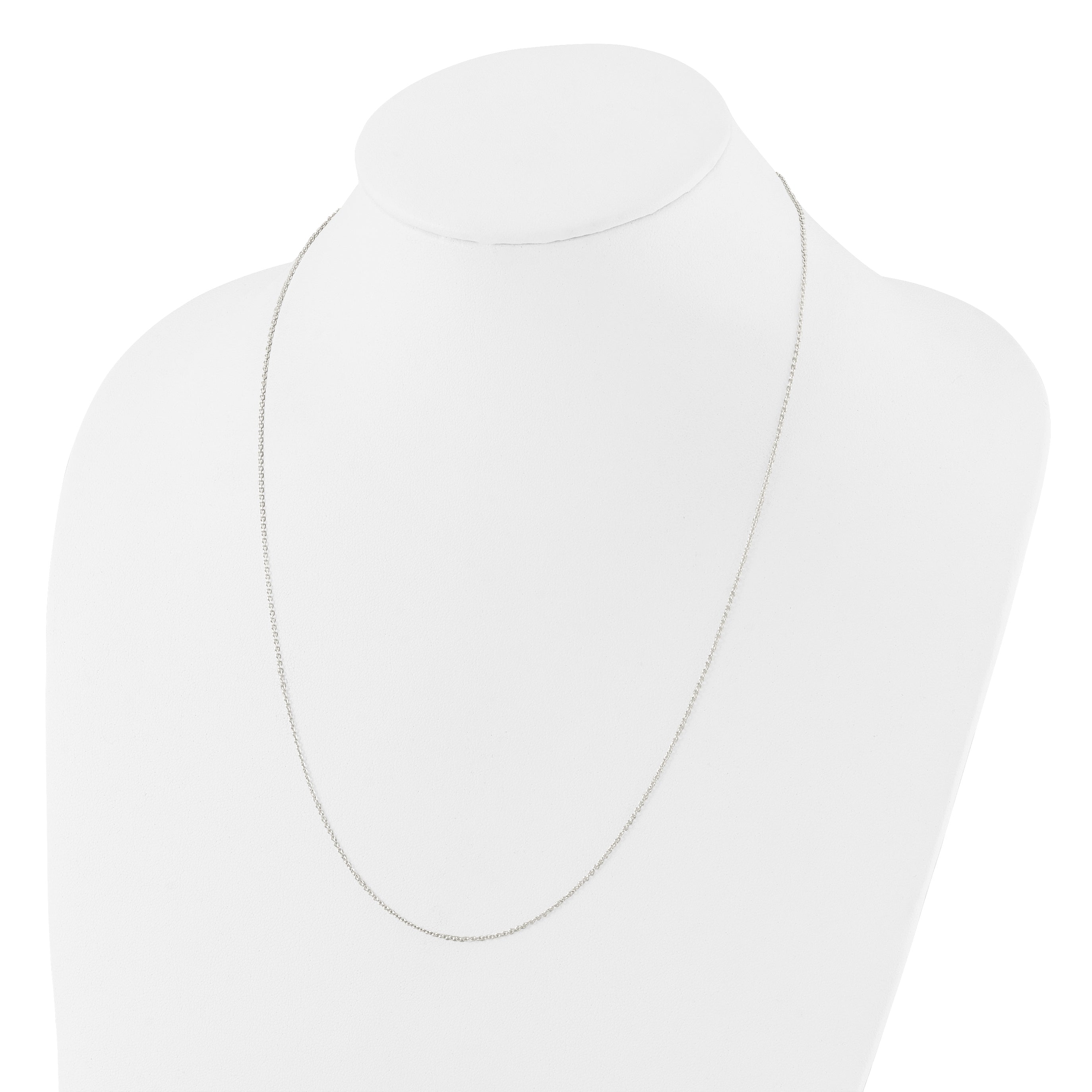 Sterling Silver Polished Adjustable Necklace