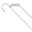 Sterling Silver Polished Adjustable Necklace
