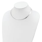 Sterling Silver 4.5mm Polished Cubetto 16in Necklace