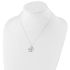 Sterling Silver Enamel YOU ARE MY SUNSHINE Crystal Sun Necklace