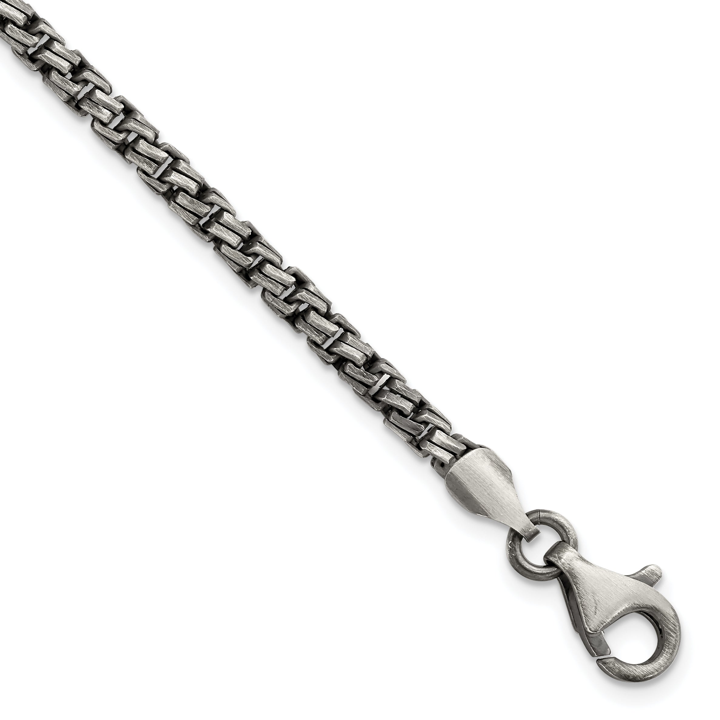 Sterling Silver Antiqued Brushed Bracelet Main image