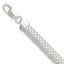 Sterling Silver Polished 8.5mm Bismark 7in Bracelet