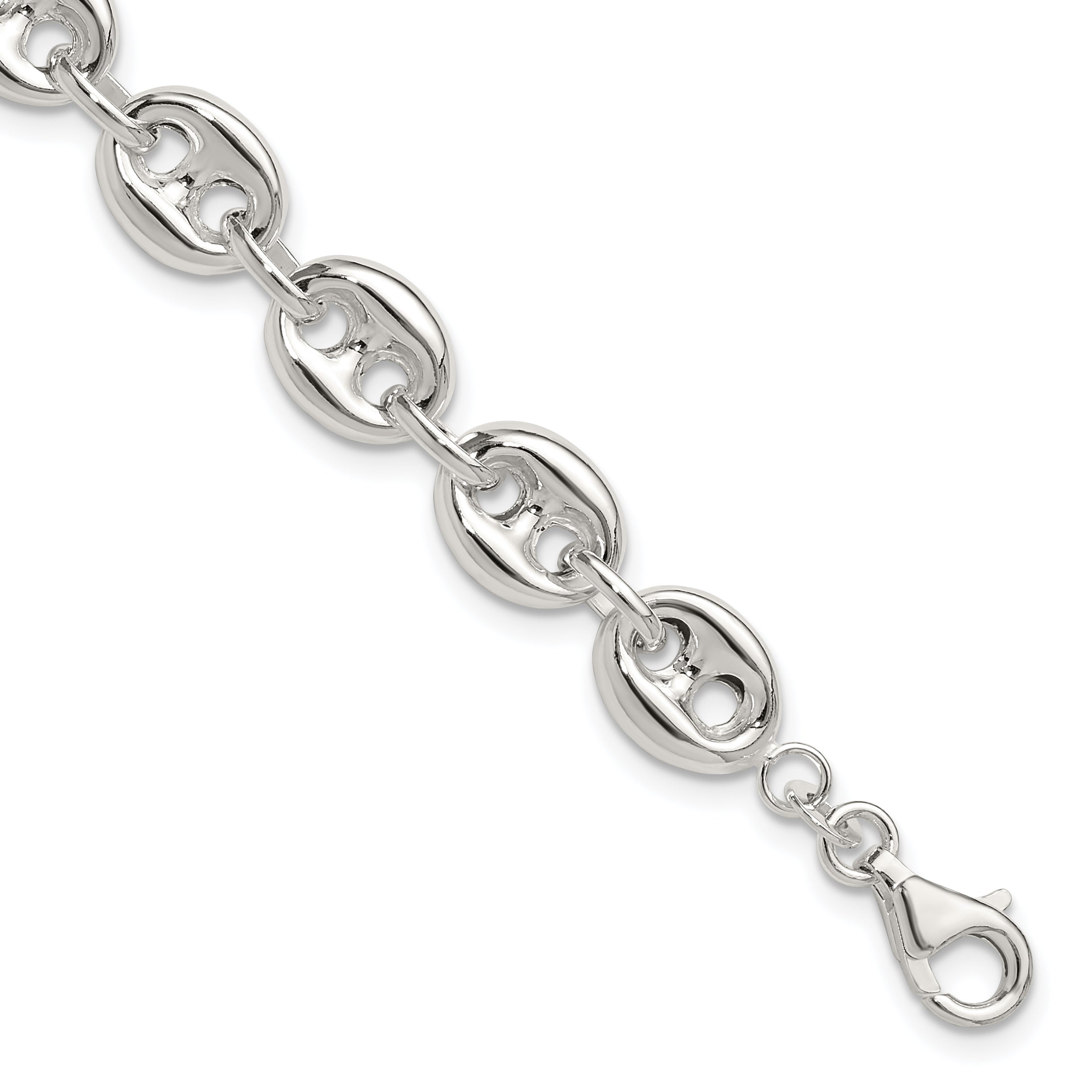 Sterling Silver Polished Fancy Link Bracelet Main image