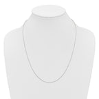 Adjustable Cable Chain in Sterling Silver, 1.50mm, 24 Inch - Sophia Jewelers