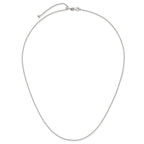 Adjustable Cable Chain in Sterling Silver, 1.50mm, 24 Inch - Sophia Jewelers