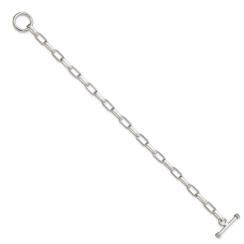 Sterling Silver Fancy Link Bracelet