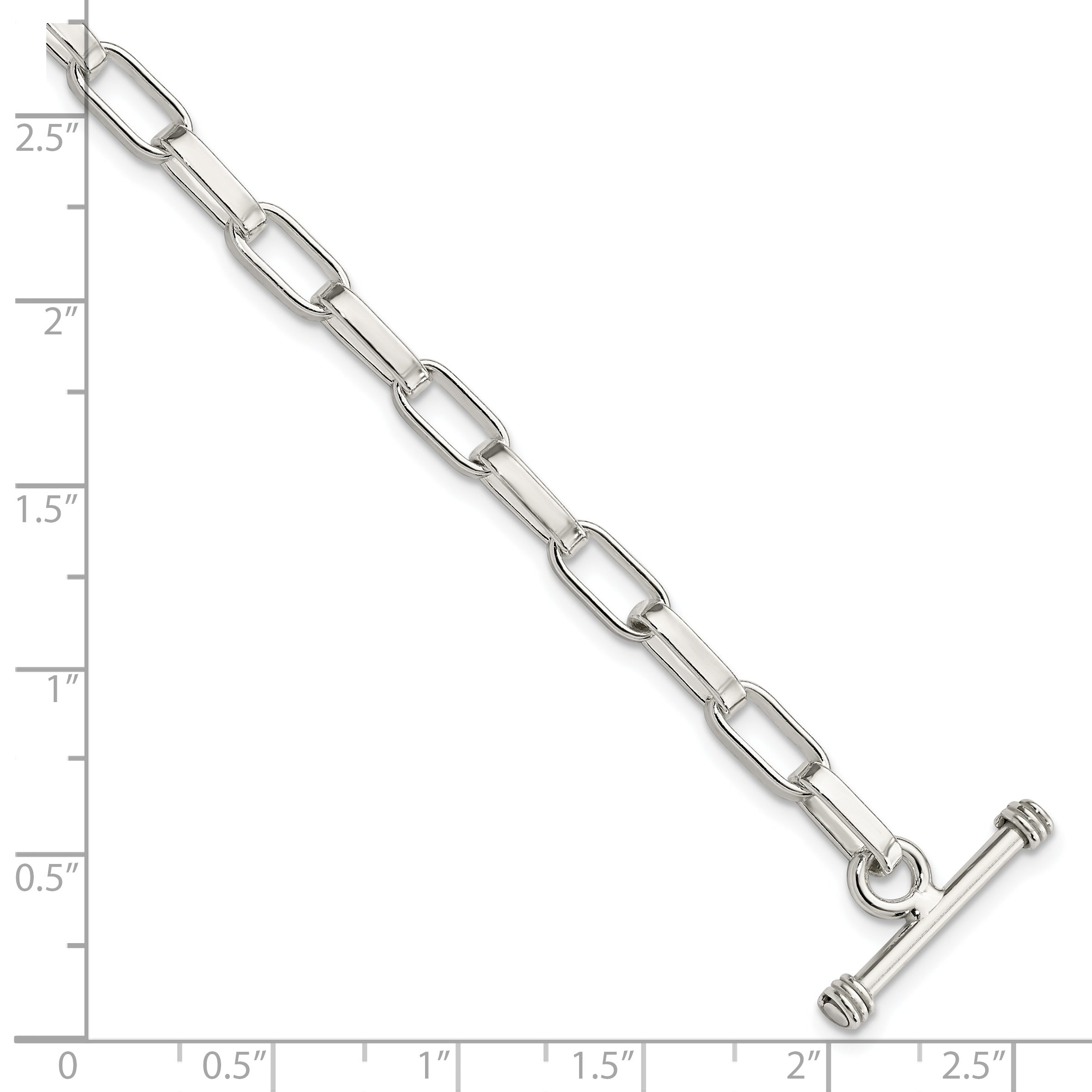 Sterling Silver Fancy Link Bracelet