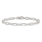 Sterling Silver Fancy Link Bracelet