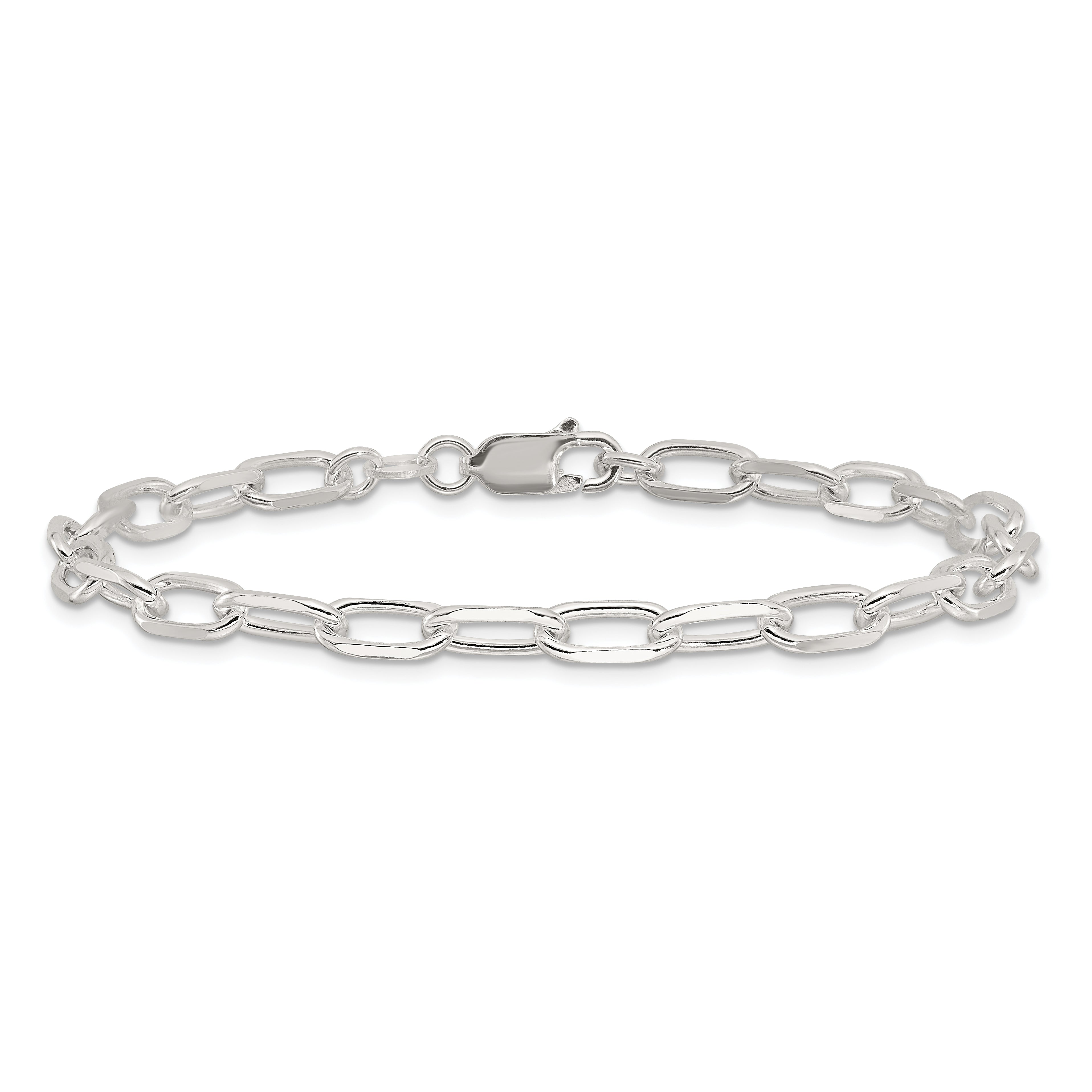 Sterling Silver Fancy Link Bracelet